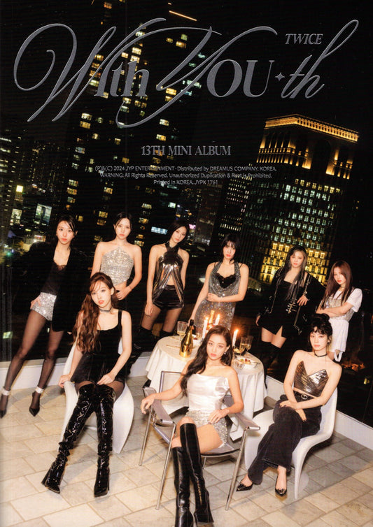 Twice With You-th 13th Mini Album Disco CD Version Glowing