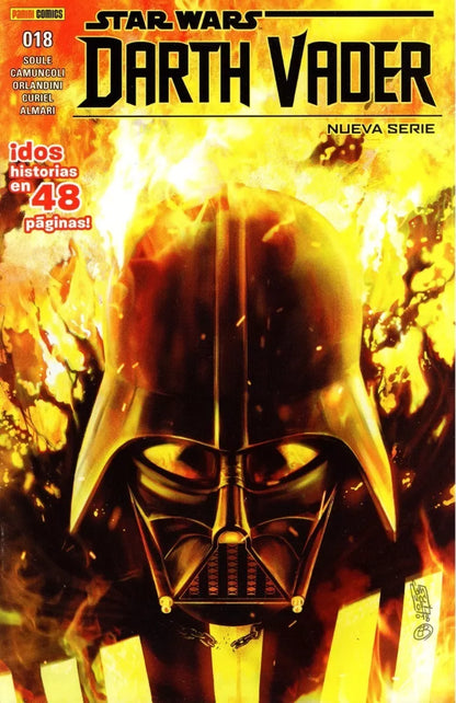 Star Wars Darth Vader Nueva Serie # 18 Comic Panini Original