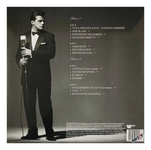 Luis Miguel Romances 2 Lp Vinyl