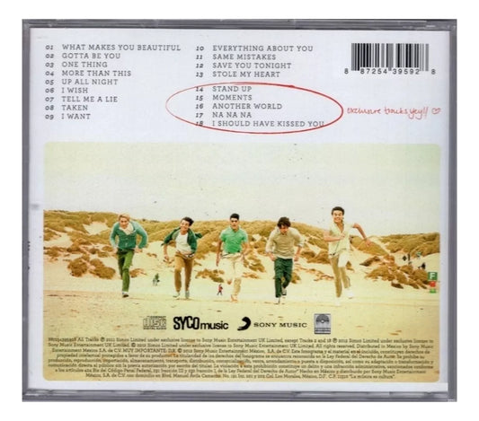 One Direction Up All Night Mexican Souvenir Edition Cd Disco