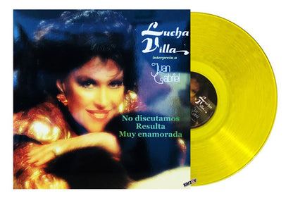 Lucha Villa Interpreta A Juan Gabriel - Yellow Clear Lp Vinyl