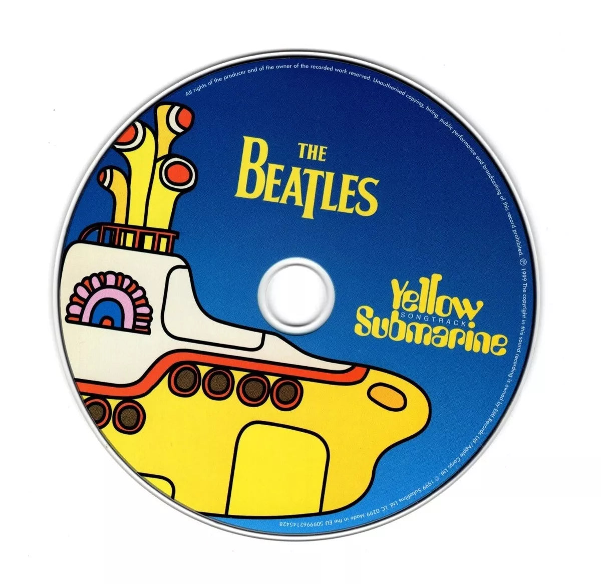 The Beatles Yellow Submarine / Songtrack - Disco Cd