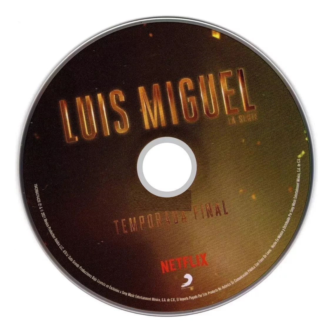 Luis Miguel La Serie Diego Boneta / Temporada 3 - Disco Cd
