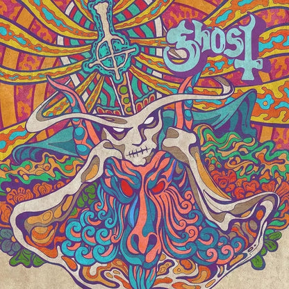 Ghost Seven Inches Of Satanic Panic Purple 7 Lp Vinyl