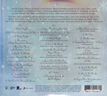 Mariah Carey Merry Christmas Deluxe Anniversary 2 Discos Cd