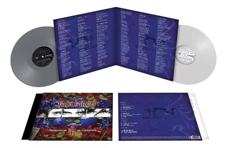 Jaguares Cronicas De Un Laberinto Gris & Blanco 2 Lp Vinyl