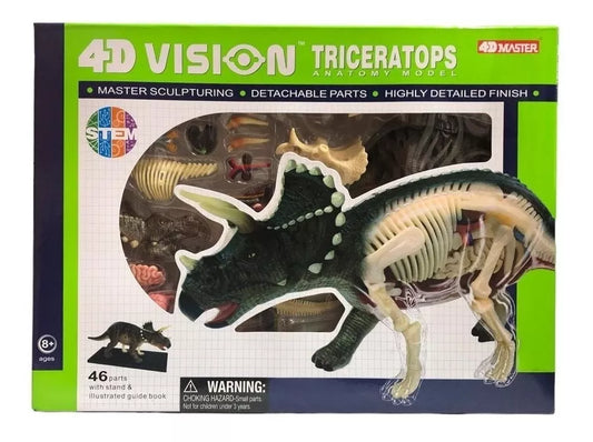 Modelo Anatomico Del Dinosaurio Triceratops Anatomy / 46 Pzs