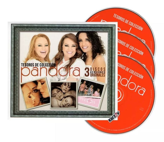 Pandora Tesoros De Coleccion Box 3 Discos Cd