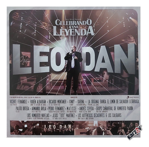 Leo Dan / Celebrando Una Leyenda / Dorado Gold Lp Vinyl + Dvd