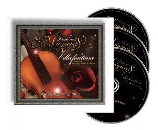 Violines Magicos De Villafontana Tesoros Coleccion Box 3 Cd