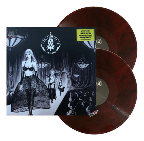 Lacrimosa - Fassade - Importado Splatter Red 2 Lp Vinyl