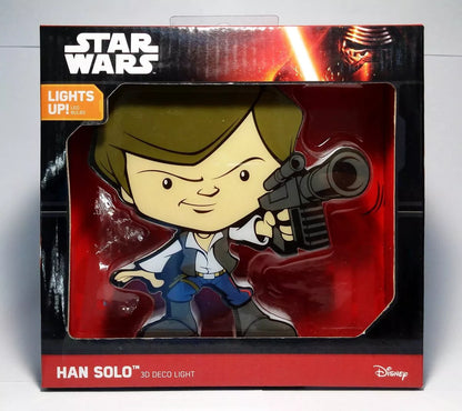 Han Solo Mini Lampara De Pared 3d Led Star Wars