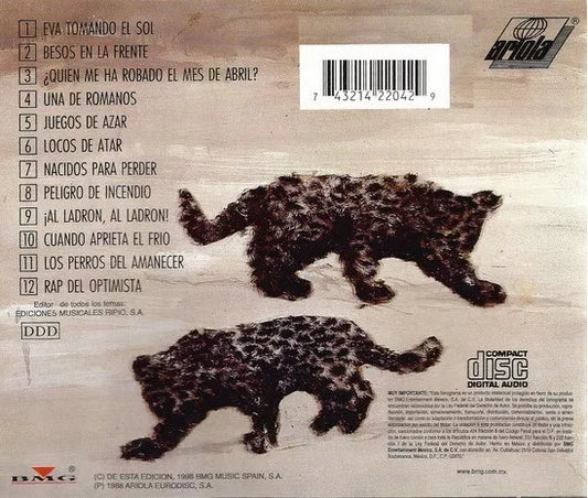Hombre Del Traje Gris - Joaquin Sabina - Disco Cd - Nuevo