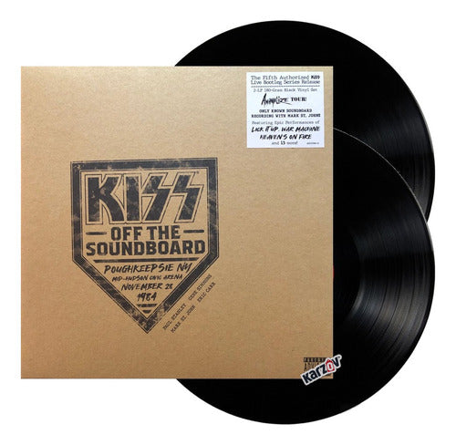 Kiss Off Soundboard - Live Poughkeepsie Ny 1984 / 2 Lp Vinyl