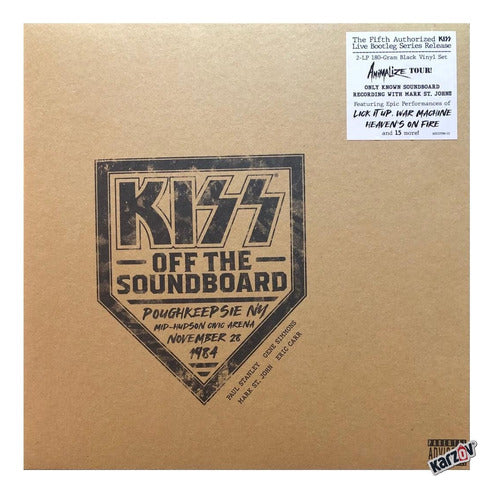 Kiss Off Soundboard - Live Poughkeepsie Ny 1984 / 2 Lp Vinyl