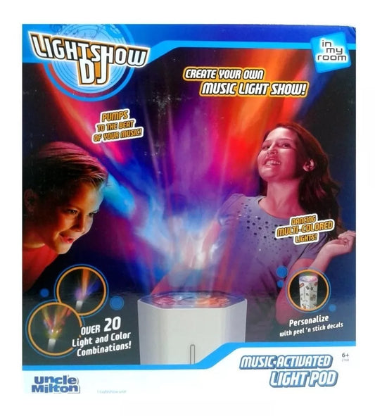 Lampara Dj Cambia De Color Con Ritmo Lightshow Uncle Milton