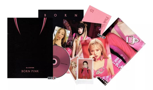Blackpink Born Pink Album Deluxe Photobook Version Pink