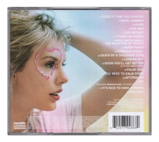 Taylor Swift Lover Disco Cd