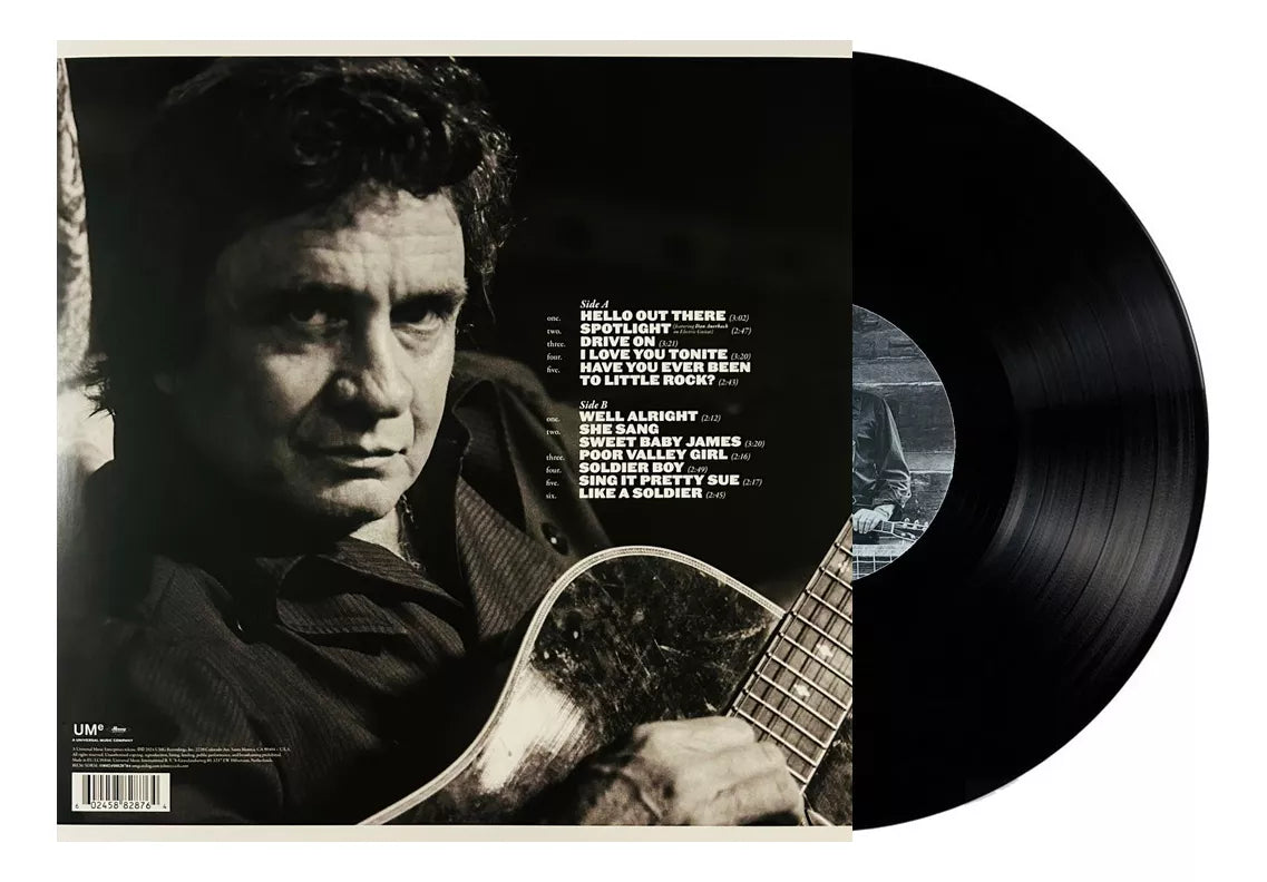 Johnny Cash Songwriter Black Lp Vinyl