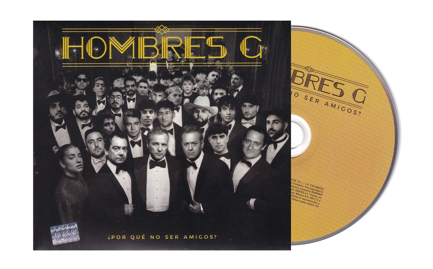 Hombres G ¿ Por Que No Ser Amigos ? Disco 2025 Cd