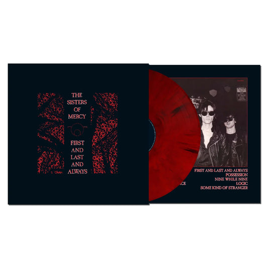 Sisters Of Mercy First And Last Always Black & Red Lp Vinyl