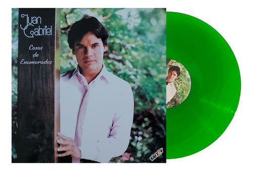 Juan Gabriel Cosas De Enamorados Verde/Green Lp Vinyl