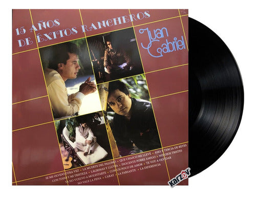 Juan Gabriel 15 Años De Éxitos Rancheros Lp Vinyl