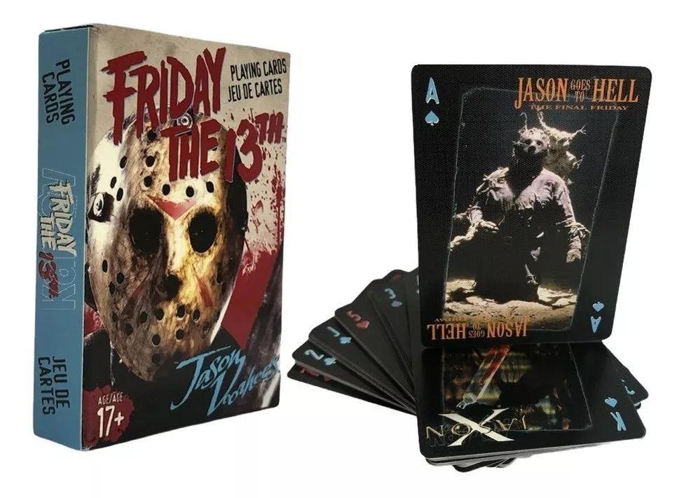 Baraja Mazo Para Poker - Friday The 13th / Jason Voorhees