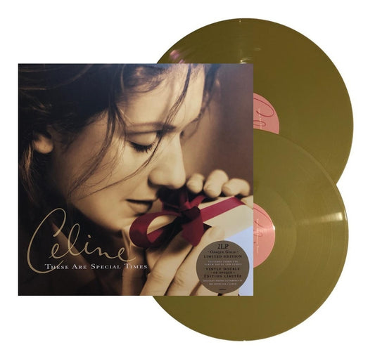 Celine Dion These Are Special Times 2 Lp Vinyl / Dorado Gold