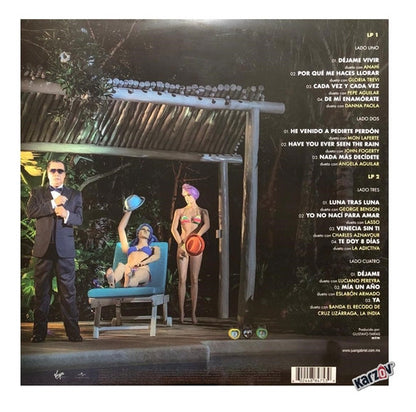 Juan Gabriel Los Dúo 3 2 Lp Vinyl