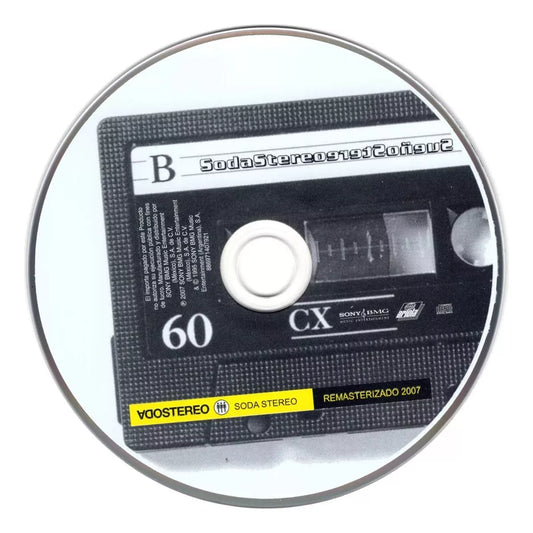 Sueño Stereo - Soda Stereo - Disco Cd - (12 Canciones)