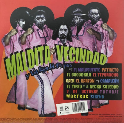 Maldita Vecindad & Los Hijos Del 5to Patio - Mostros - Lp Vinyl / Azul