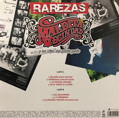 Maldita Vecindad & Los Hijos 5to Patio - Rarezas - Lp Vinyl / Rojo