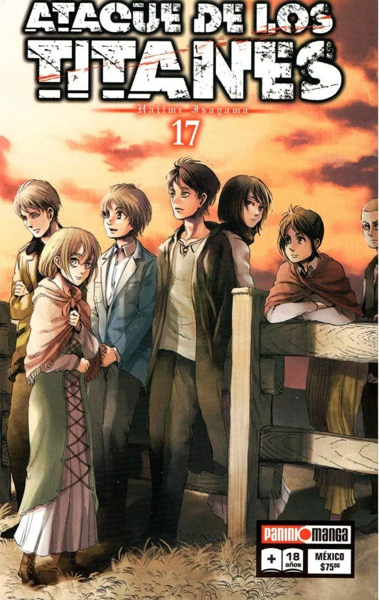 Ataque De Los Titanes Tomo # 17 - Panini / Manga Original