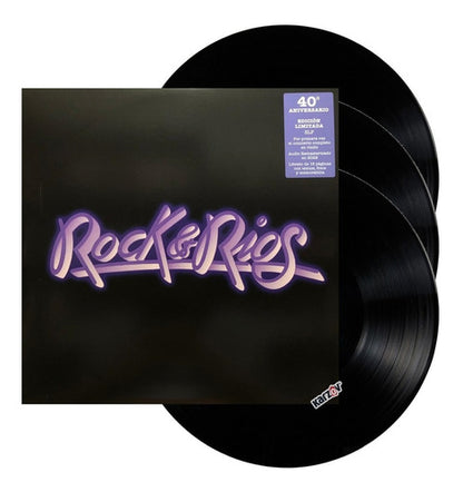 Miguel Ríos - Rock & Ríos / 40th Aniversario -3 Lp Vinyl
