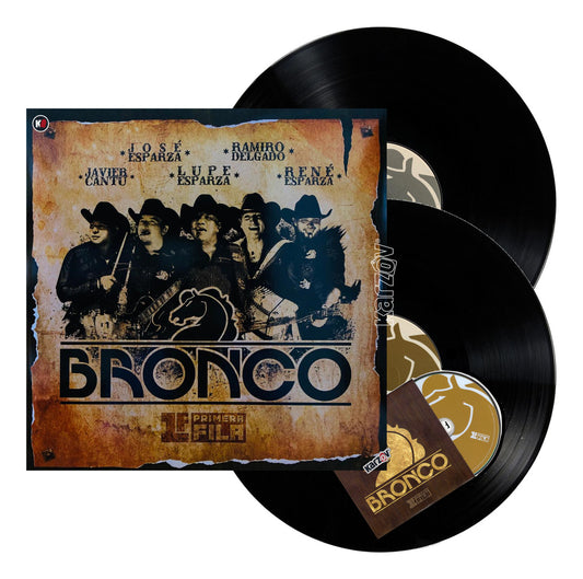 Bronco Primera Fila Dvd + 2 Lp Vinyl