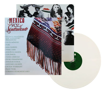 México, Voz Y Sentimiento - White/Blanco Lp Vinyl
