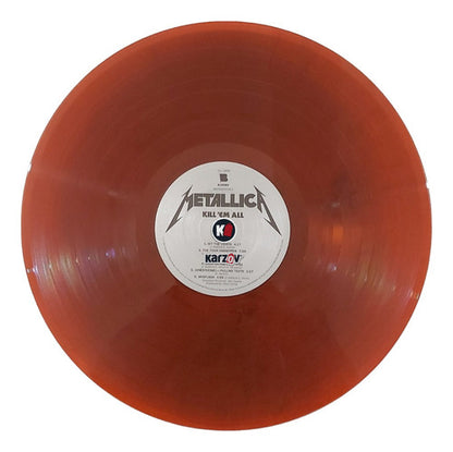 Metallica Kill 'Em All Lp Vinyl Red Rojo