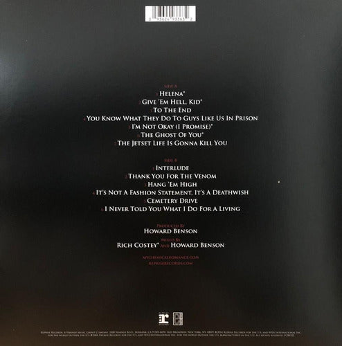 My Chemical Romance - Three Cheers For Sweet Revenge - Lp Vinyl
