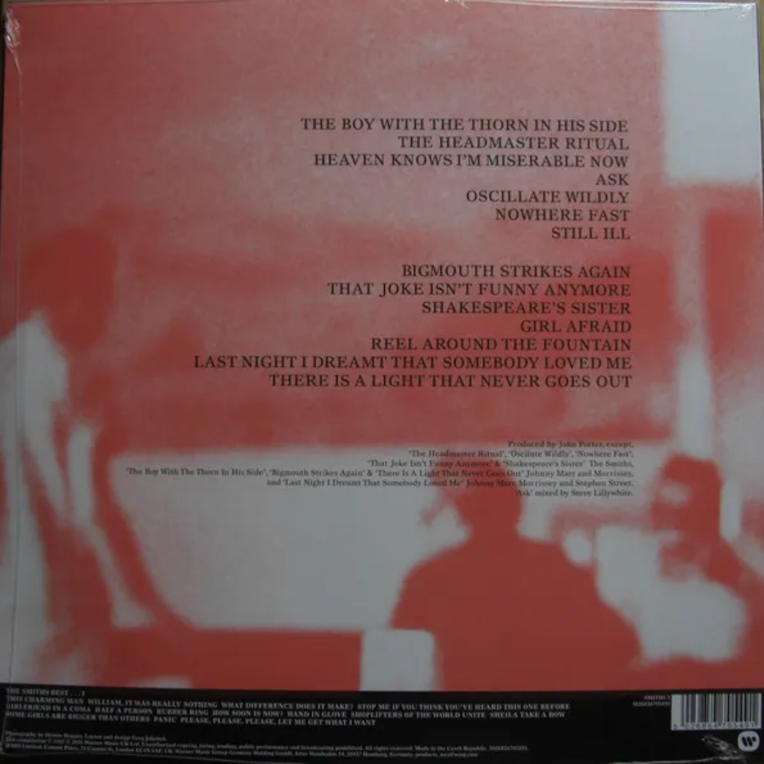 The Smiths Best... II Lp Vinyl