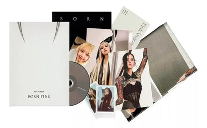 Blackpink Born Pink Album Deluxe Photobook Version Grey