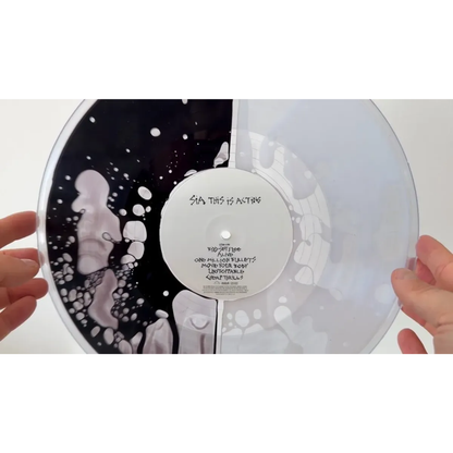 Sia This Is Acting Exclusive Black & White Liquid Lp Vinyl