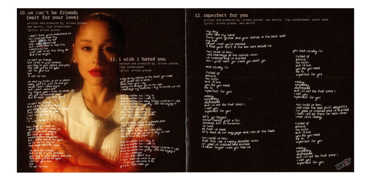 Ariana Grande Eternal Sunshine Cd