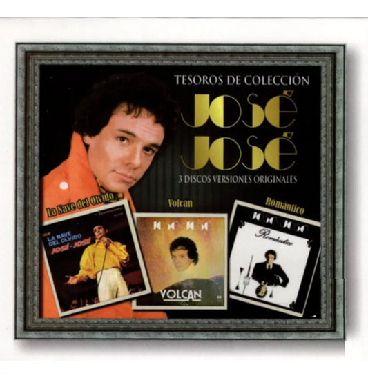 Jose Jose - Tesoros De Coleccion - Boxset 3 Discos Cd 's