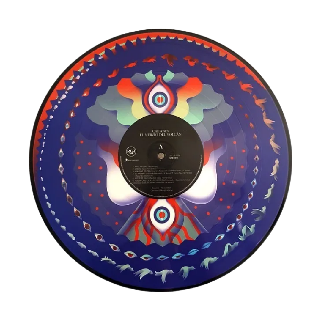Caifanes El Nervio Del Volcan Picture Disc Lp Vinyl