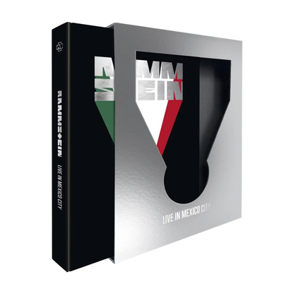 Rammstein Live In Mexico Limited Deluxe Blu-ray + CD + Photobook