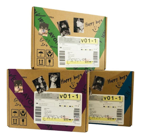 V / Bts Layover Album Paquete 3 Versiones A + B + C