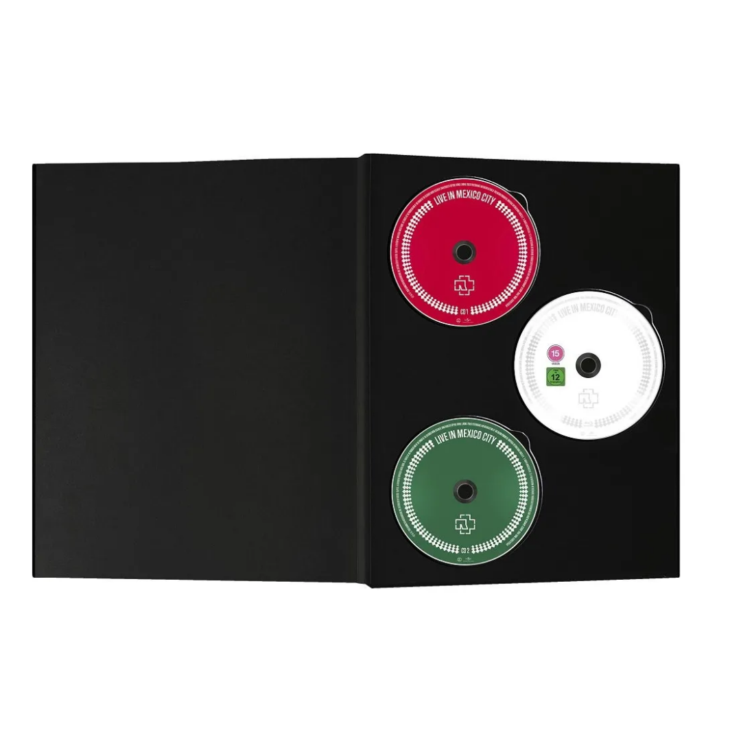 Rammstein Live In Mexico Limited Deluxe Blu-ray + CD + Photobook