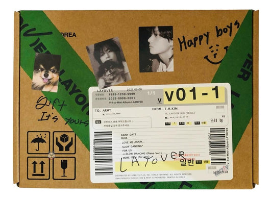 V / Bts Layover Album Version A (Verde)