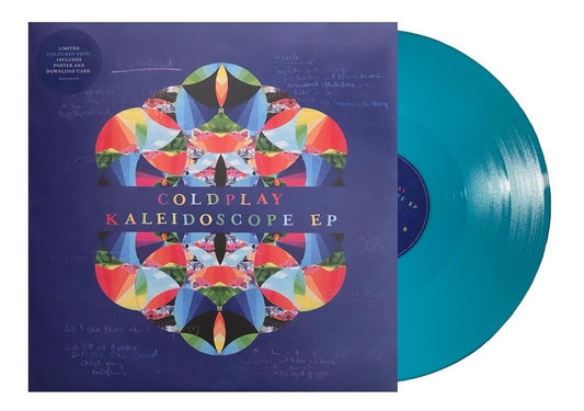 Coldplay Kaleidoscope Ep Lp Acetato Vinyl / Azul